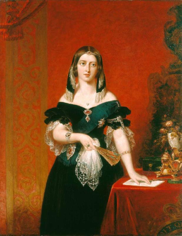 Paul, John Portrait of Queen Victoria oil painting image
